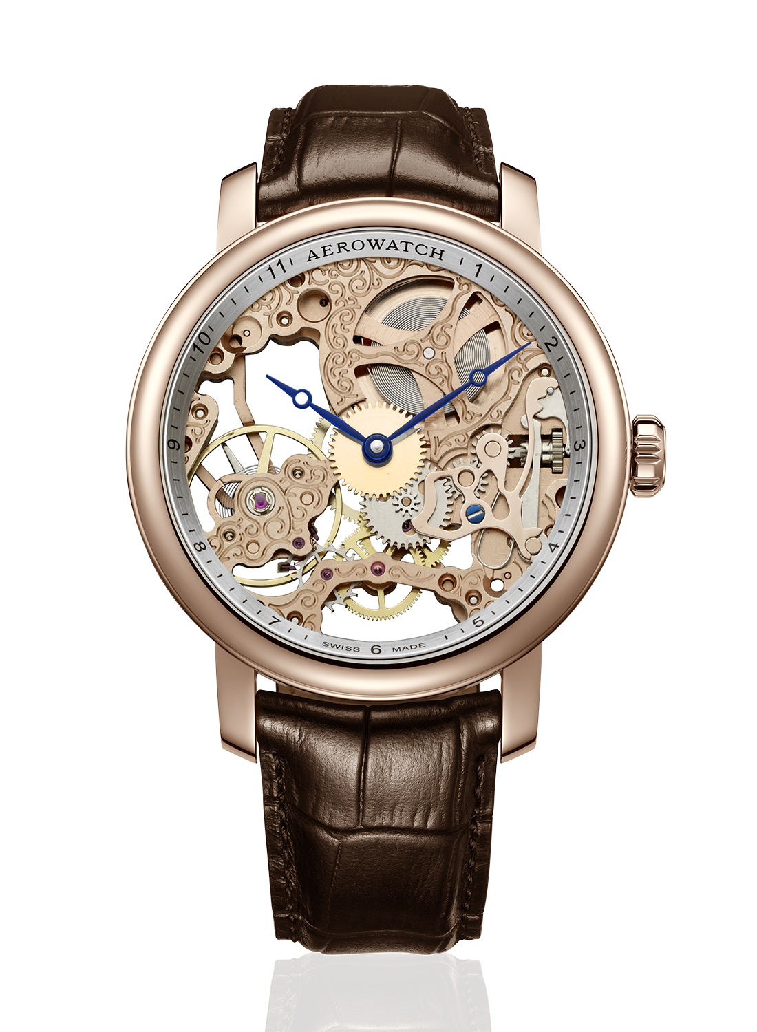 Herrenuhr, Armbanduhr, Herrenarmbanduhr, Aerowatch, Stahl, PVD, Handaufzug, Lederband, Stahlband, Uhr, Schweiz, Schweizer Uhren, Ronda, ETA, Uhrmacher, klassisch, elegant, sportlich, mondphase, sahak, faktor s, winterthur, zürich, Men's watch, wrist watch, men's wrist watch, Aerowatch, steel, PVD, manual wind, leather strap, steel strap, watch, Switzerland, Swiss watches, Selita, ETA, watchmaker, classic, elegant, sporty, moon phase, sahak, faktor s, winterthur, zurich, swissmade, jewellery, jewelry