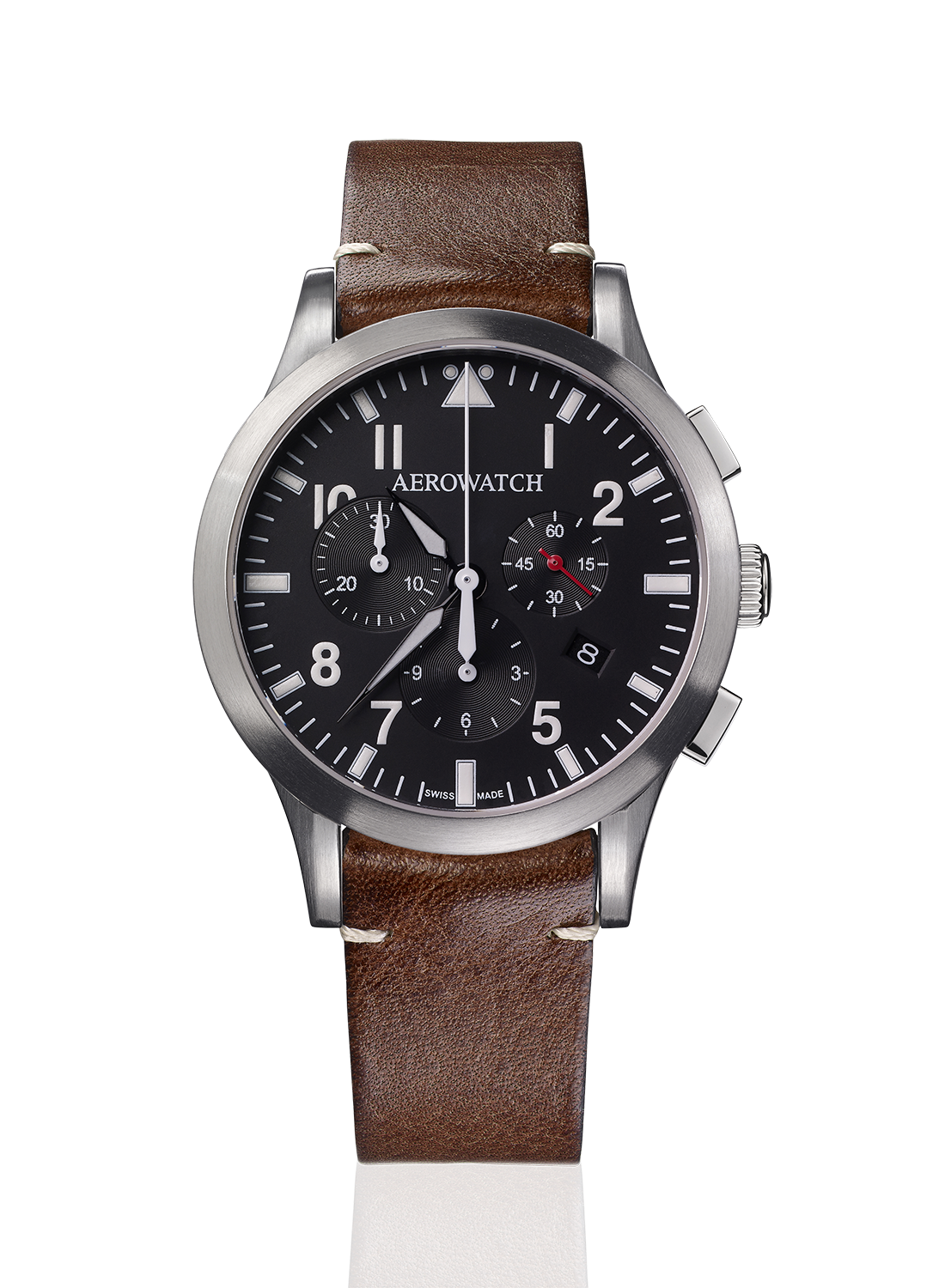 Fliegeruhr, Herrenuhr, Armbanduhr, Herrenarmbanduhr, Aerowatch, Stahl, PVD, Quartz, Lederband, Stahlband, Uhr, Schweiz, Schweizer Uhren, Ronda, ETA, Uhrmacher, klassisch, elegant, sportlich, mondphase, sahak, faktor s, winterthur, zürich, Men's watch, wristwatch, men's watch, Aerowatch, steel, PVD, quartz, leather strap, steel strap, watch, Switzerland, Swiss watches, Ronda, ETA, watchmaker, classic, elegant, sporty, moonphase, sahak, faktor s, winterthur, zurich, swissmade, jewellery, jewelry