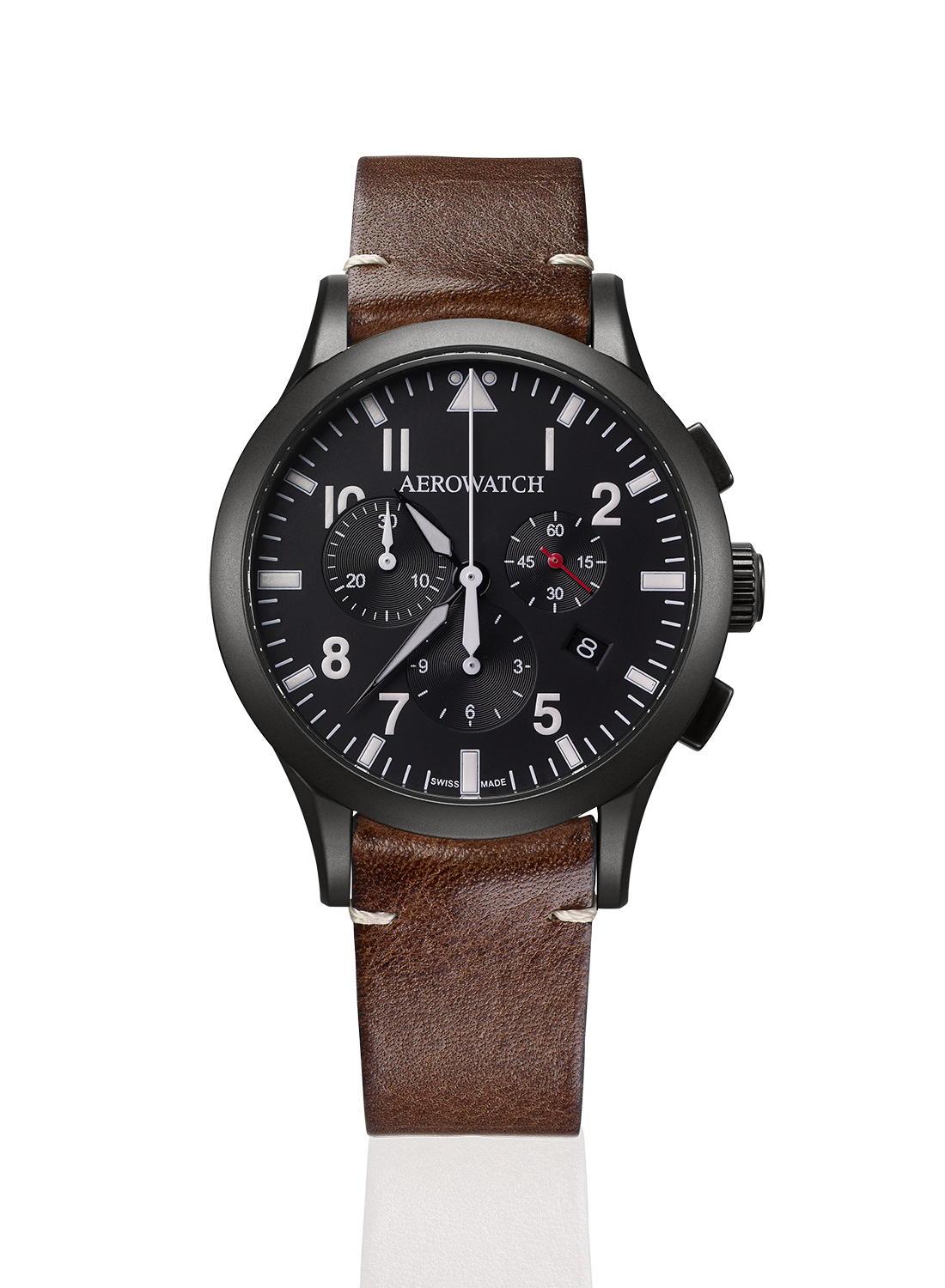 Fliegeruhr, Herrenuhr, Armbanduhr, Herrenarmbanduhr, Aerowatch, Stahl, PVD, Quartz, Lederband, Stahlband, Uhr, Schweiz, Schweizer Uhren, Ronda, ETA, Uhrmacher, klassisch, elegant, sportlich, mondphase, sahak, faktor s, winterthur, zürich, Men's watch, wristwatch, men's watch, Aerowatch, steel, PVD, quartz, leather strap, steel strap, watch, Switzerland, Swiss watches, Ronda, ETA, watchmaker, classic, elegant, sporty, moonphase, sahak, faktor s, winterthur, zurich, swissmade, jewellery, jewelry