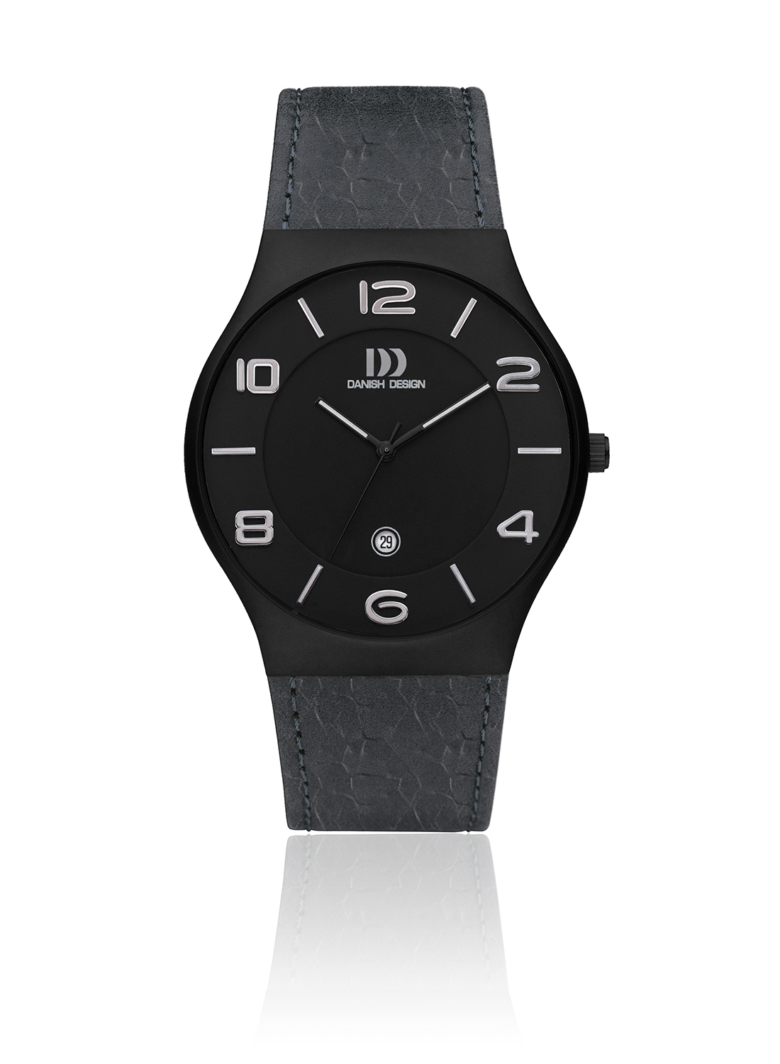 Danish Design, Armbanduhr, sportlich, Herrenuhr, titan, Lederband, Quartz, Faktor S, Sahak Jewellery, Winterthur, Zürich, wristwatch, sporty, men's watch, titan, leather strap