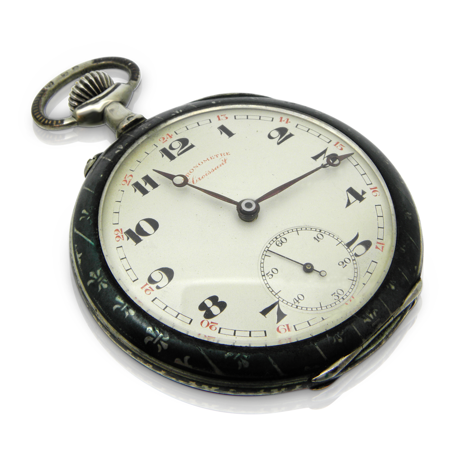 Taschenuhr, Crossant, Chronometer, Herrenuhr, Antik, Vintage, Uhrmacher, Savonette, Uhren, Chronometrie, Faktor S, Sahak, Winterthur, Zürich, Pocket Watch, Crossant, Chronometer, Men's Watch, Antique, Vintage, Watchmaker, Hunter, Watches, Chronometry, Faktor S, Sahak, Winterthur, Zurich, Swissmade, jewellery, jewelry, watches, hand engraved, handgravur, patina, oxidiert, oxidised