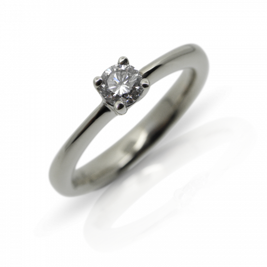 Verlobungsring, Solitär, Engagement ring, diamantring, diamond ring, brillant, brilliant cut, diamond, weissgold, white gold, goldsmith, goldschmiede, manufacture, faktor s, sahak, winterthur, zürich, zurich, swissmade, jewellery, jewelry